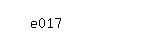 Captcha: e017